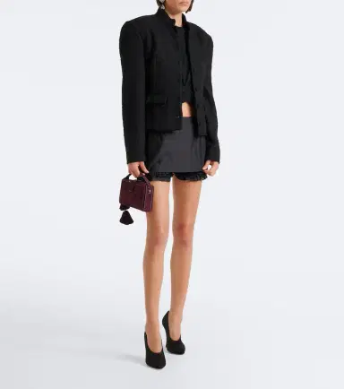 Magda Butrym Bouclé jacket | Thumbnail 5