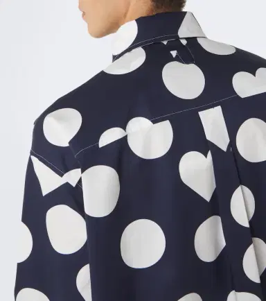 Jacquemus Camargue polka-dot cotton poplin shirt | Thumbnail 3