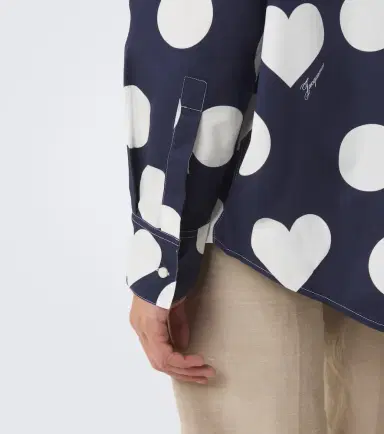 Jacquemus Camargue polka-dot cotton poplin shirt | Thumbnail 5