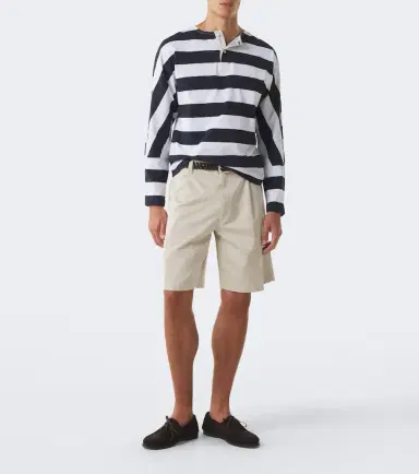 Jacquemus Marinière striped cotton jersey Henley shirt | Thumbnail 4 Jacquemus Marinière striped cotton jersey Henley shirt | Thumbnail 4