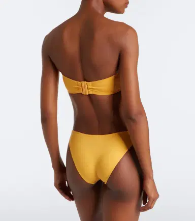 Eres Show gathered bandeau bikini top | Thumbnail 4
