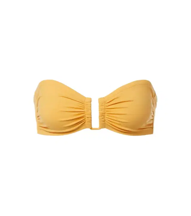 Eres Show gathered bandeau bikini top