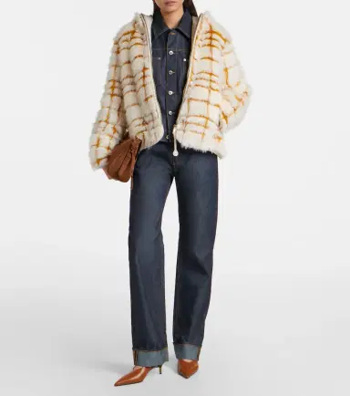 Moncler Pluvier checked jacket | Thumbnail 7 Moncler Pluvier checked jacket | Thumbnail 7