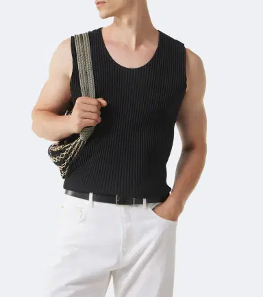Homme Plisse Issey Miyake Homme Plissé Issey Miyake Monthly Colors: June pleated tank top | Thumbnail 4