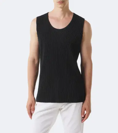 Homme Plisse Issey Miyake Homme Plissé Issey Miyake Monthly Colors: June pleated tank top | Thumbnail 6
