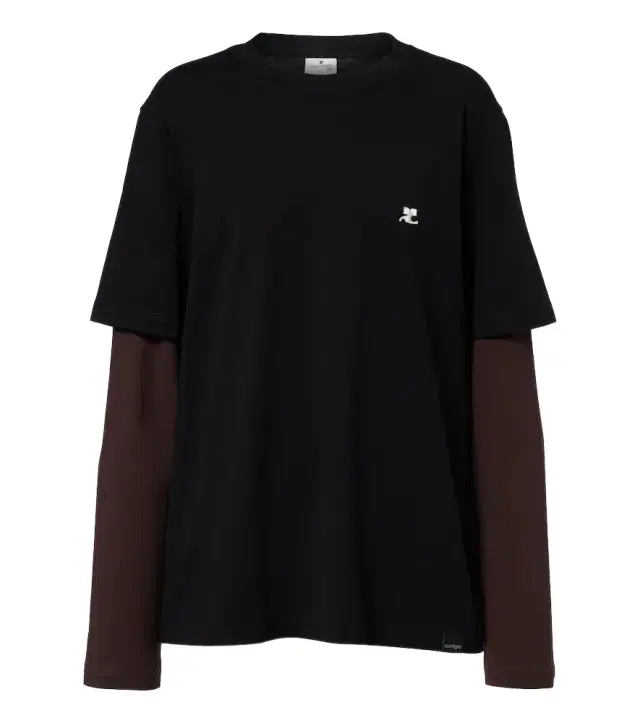 Courreges Courrèges AC Double Sleeve cotton T-shirt