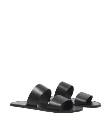 The Row Charlie leather sandals | Thumbnail 1 The Row Charlie leather sandals | Thumbnail 1