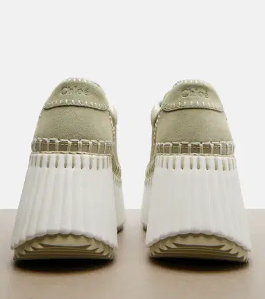 Chloe Chloé Nama suede platform sneakers | Thumbnail 2