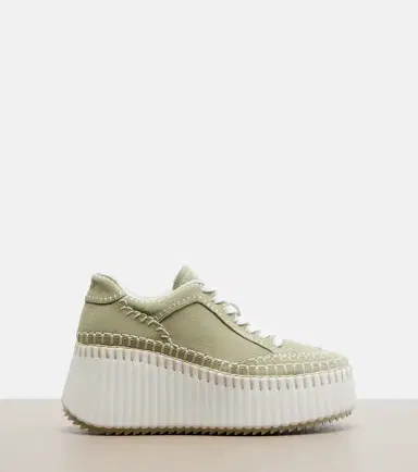 Chloe Chloé Nama suede platform sneakers | Thumbnail 4