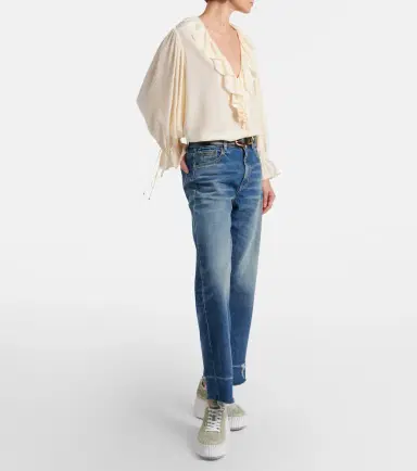 Chloe Chloé Nama suede platform sneakers | Thumbnail 5