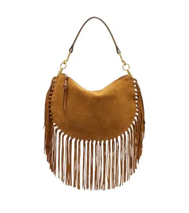 Isabel Marant Oskan Small fringed suede shoulder bag | Thumbnail 1 Isabel Marant Oskan Small fringed suede shoulder bag | Thumbnail 1