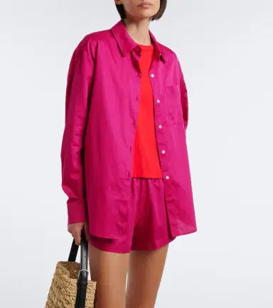 LESET Yoko cotton poplin shirt | Thumbnail 4