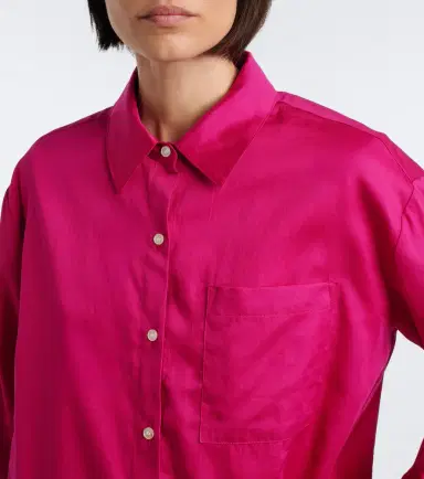 LESET Yoko cotton poplin shirt | Thumbnail 5