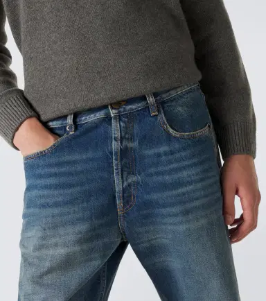 Saint Laurent Faded straight jeans | Thumbnail 3 Saint Laurent Faded straight jeans | Thumbnail 3
