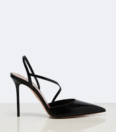 Aquazzura Dynasty snake-effect leather pumps | Thumbnail 2 Aquazzura Dynasty snake-effect leather pumps | Thumbnail 2
