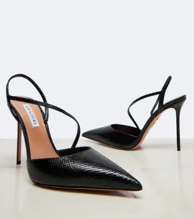 Aquazzura Dynasty snake-effect leather pumps | Thumbnail 3 Aquazzura Dynasty snake-effect leather pumps | Thumbnail 3