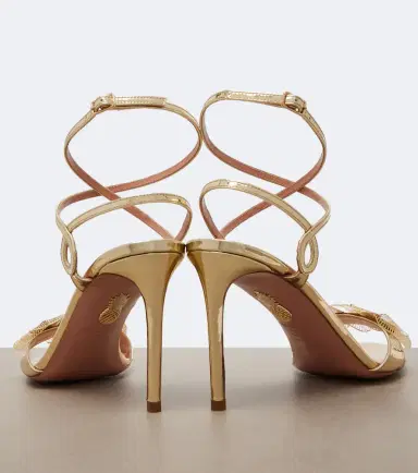 Aquazzura Flora Mystica embellished sandals | Thumbnail 4 Aquazzura Flora Mystica embellished sandals | Thumbnail 4