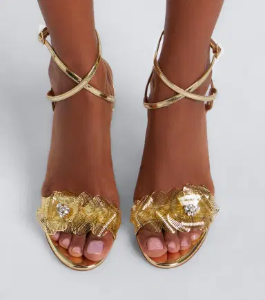 Aquazzura Flora Mystica embellished sandals | Thumbnail 6 Aquazzura Flora Mystica embellished sandals | Thumbnail 6