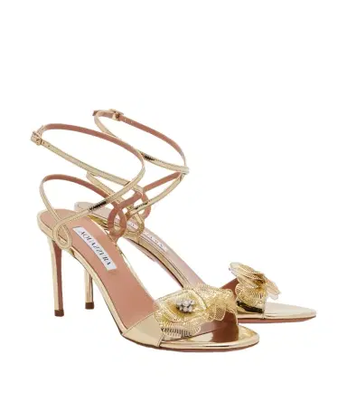 Aquazzura Flora Mystica embellished sandals | Thumbnail 1 Aquazzura Flora Mystica embellished sandals | Thumbnail 1