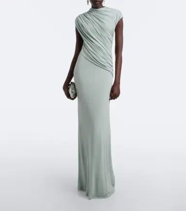 Tove Saffron draped jersey maxi dress | Thumbnail 3