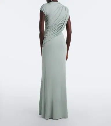 Tove Saffron draped jersey maxi dress | Thumbnail 5