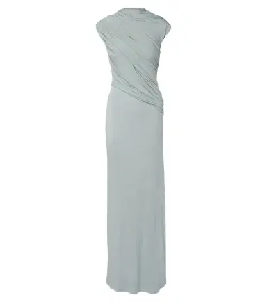 Tove Saffron draped jersey maxi dress | Thumbnail 1