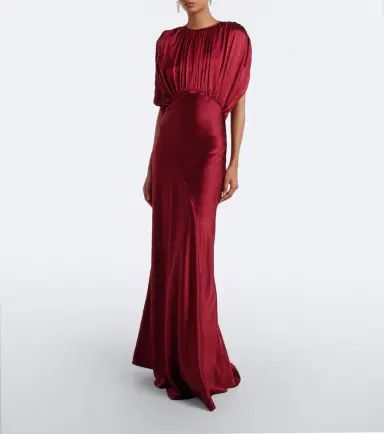Tove Coco silk satin gown | Thumbnail 3