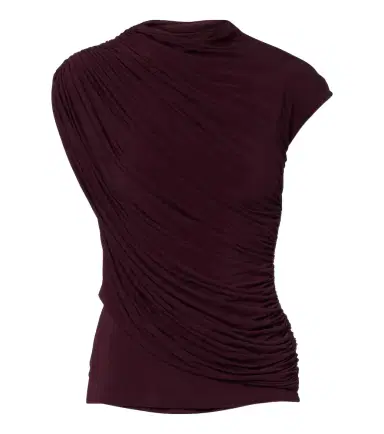 Tove Khari draped jersey top | Thumbnail 1