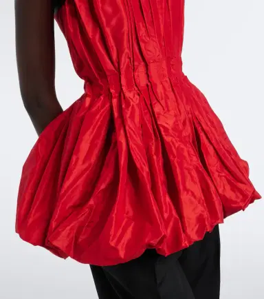 Tove Marina peplum silk taffeta top | Thumbnail 5 Tove Marina peplum silk taffeta top | Thumbnail 5