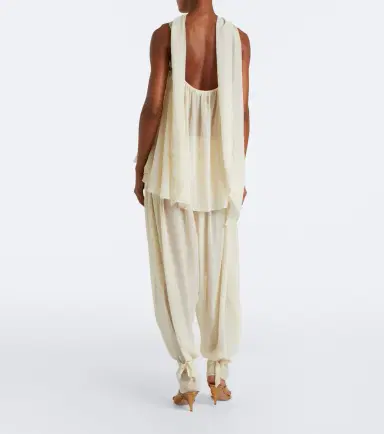 DE LA VALI Ines chiffon balloon pants | Thumbnail 4 DE LA VALI Ines chiffon balloon pants | Thumbnail 4