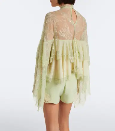 DE LA VALI Alita lace blouse | Thumbnail 6