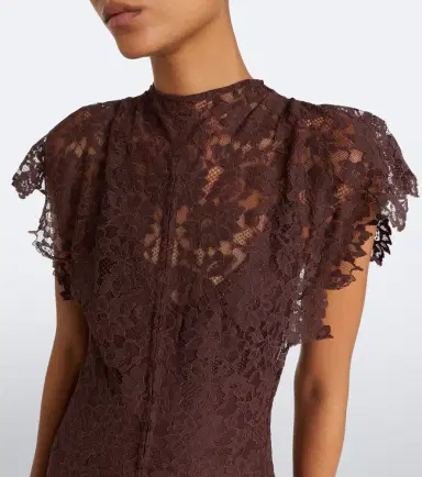 DE LA VALI Laia cutout cotton-blend lace maxi dress | Thumbnail 5 DE LA VALI Laia cutout cotton-blend lace maxi dress | Thumbnail 5