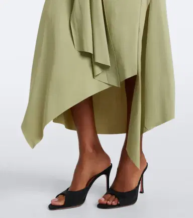 De La Vali Vida draped jersey midi dress | Thumbnail 6