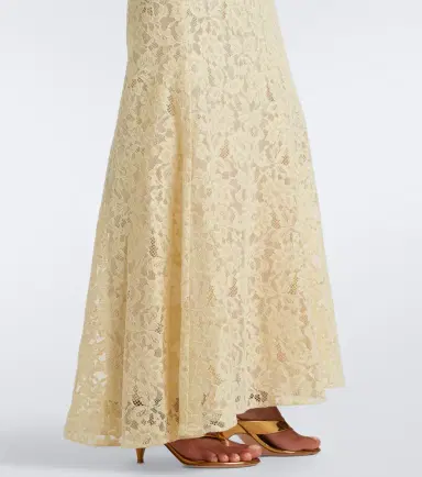 DE LA VALI Laia cutout cotton-blend lace maxi dress | Thumbnail 5