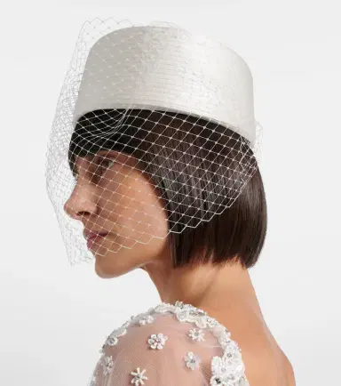 Jennifer Behr Silk-blend hat | Thumbnail 4 Jennifer Behr Silk-blend hat | Thumbnail 4