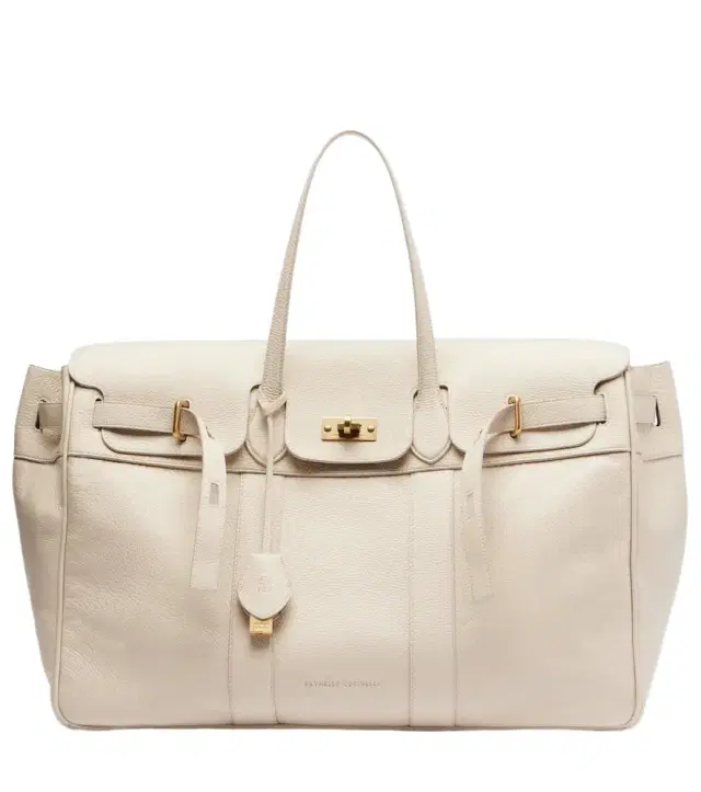 Brunello Cucinelli Large leather tote bag