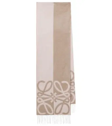 Loewe Anagram wool and cashmere scarf | Thumbnail 1