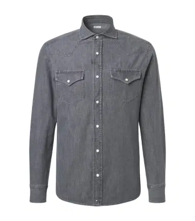 Brunello Cucinelli Denim shirt | Thumbnail 1
