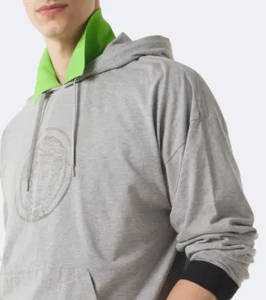 Versace Medusa cotton jersey hoodie | Thumbnail 2