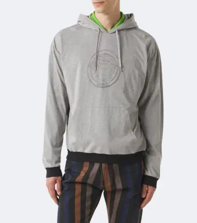 Versace Medusa cotton jersey hoodie | Thumbnail 3