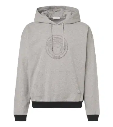 Versace Medusa cotton jersey hoodie | Thumbnail 1