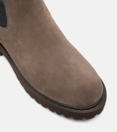 Brunello Cucinelli Monili suede Chelsea boots | Thumbnail 3