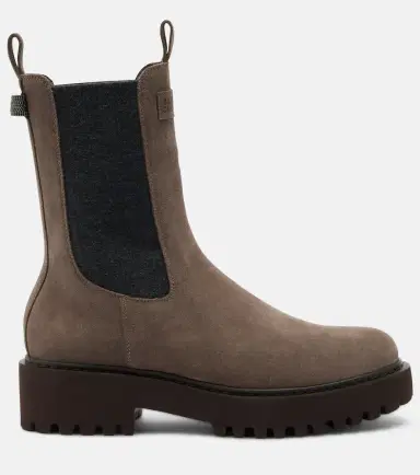 Brunello Cucinelli Monili suede Chelsea boots | Thumbnail 5
