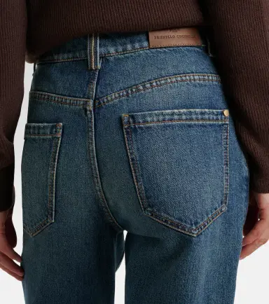 Brunello Cucinelli Cropped straight jeans | Thumbnail 2 Brunello Cucinelli Cropped straight jeans | Thumbnail 2