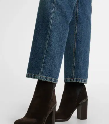 Brunello Cucinelli Cropped straight jeans | Thumbnail 6 Brunello Cucinelli Cropped straight jeans | Thumbnail 6