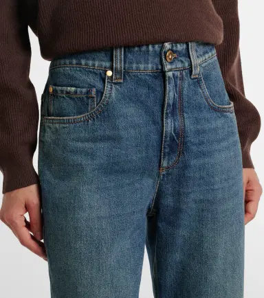 Brunello Cucinelli Cropped straight jeans | Thumbnail 7 Brunello Cucinelli Cropped straight jeans | Thumbnail 7