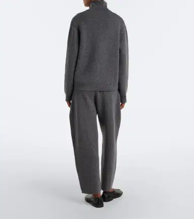 Lisa Yang Wrenda cashmere barrel-leg pants | Thumbnail 4