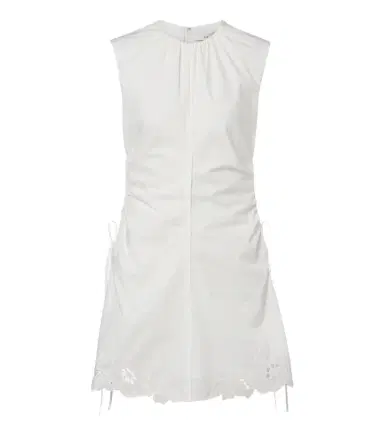 SIR Klara ruched cotton minidress | Thumbnail 1