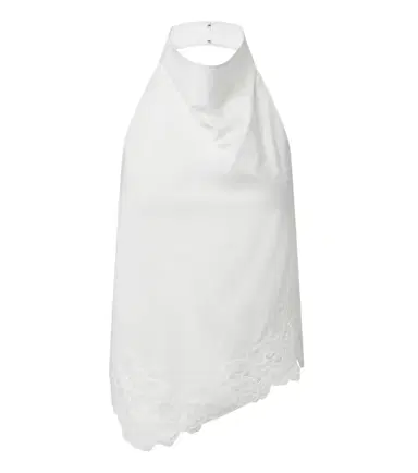 SIR. Klara cotton halterneck top | Thumbnail 1