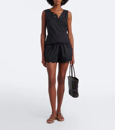 SIR. Klara cotton wrap top | Thumbnail 3